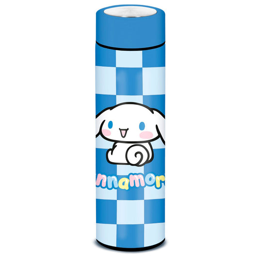 Bouteille isotherme Hello Kitty et Cinnamoroll de KARACTERMANIA, en acier inoxydable, capacité 500ml, idéale pour garder vos boissons à température.