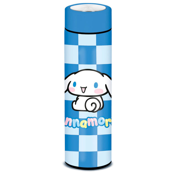 Bouteille isotherme Hello Kitty et Cinnamoroll de KARACTERMANIA, en acier inoxydable, capacité 500ml, idéale pour garder vos boissons à température.