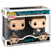 Figurine Funko POP de Harvey Specter en costume, personnage principal de la série Suits, vue de face avec détails soignés