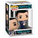 Vue détaillée de la figurine Funko POP Louis Litt tenant un Mikado, modèle collector de la série Suits