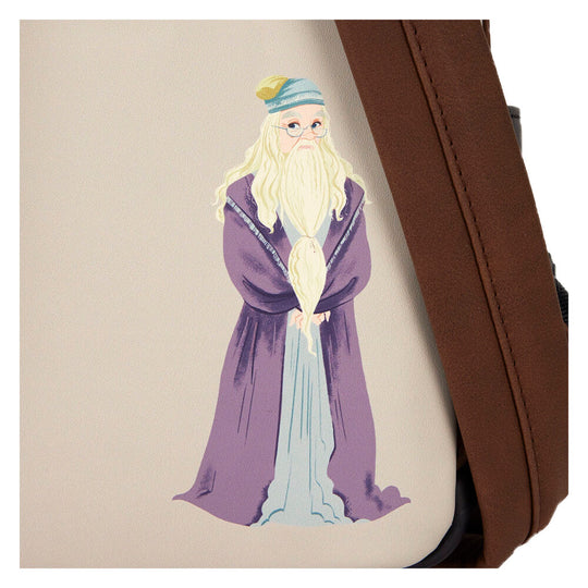 Détail du design original Harry Potter sur le sac à dos Loungefly