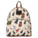 Vue latérale montrant la profondeur et la qualité des coutures du sac à dos Harry Potter Spring