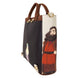 Vue du dessous du sac Loungefly Harry Potter Spring mettant en valeur les pieds de protection