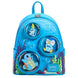 Détail des bretelles ajustables en cuir vegan du sac à dos Loungefly Pokémon Bubbles Water