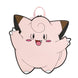 Sac à dos Loungefly Pokémon Clefairy vue de face avec le personnage rose emblématique sur fond clair