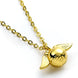 Boîte d’emballage élégante contenant le collier Harry Potter Snitch dorée, prêt à offrir