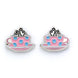 Emballage élégant du set de boucles d'oreilles Friends de THE CARAT SHOP