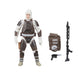 Profil latéral de la figurine Dengar Star Wars montrant l'articulation des bras