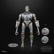 Zoom sur le visage détaillé de la figurine SM-33 Skeleton Crew Star Wars