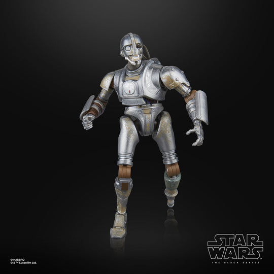 Vue arrière de la figurine Skeleton Crew SM-33 montrant les détails du dos