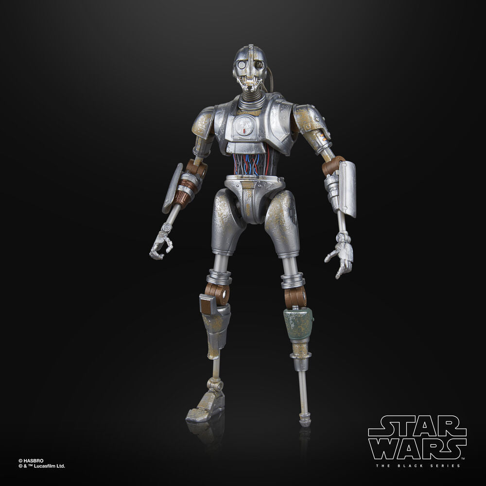 Photo rapprochée des articulations de la figurine SM-33 Star Wars