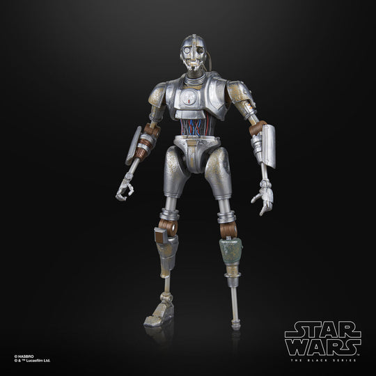 Photo rapprochée des articulations de la figurine SM-33 Star Wars
