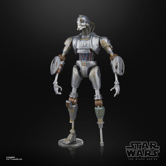 Figurine Star Wars SM-33 en pose d’action avec éclairage studio
