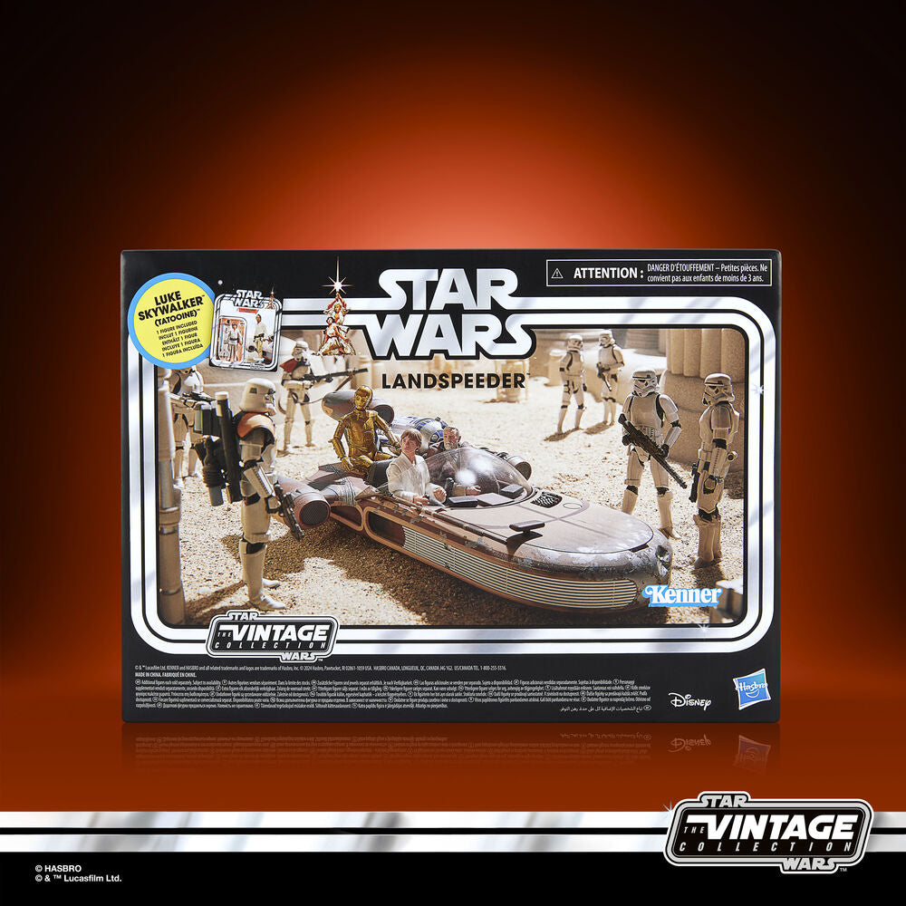 Vue rapprochée du chapeau de Luke Skywalker inclus dans le set HASBRO