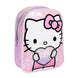 Sac à dos Hello Kitty CERDÁ 27cm en PU avec motif mignon, idéal pour enfants