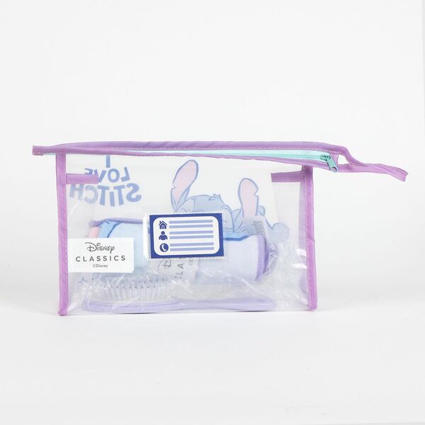 Détail de la fermeture éclair robuste et du tissu résistant de la trousse Stitch CERDÁ