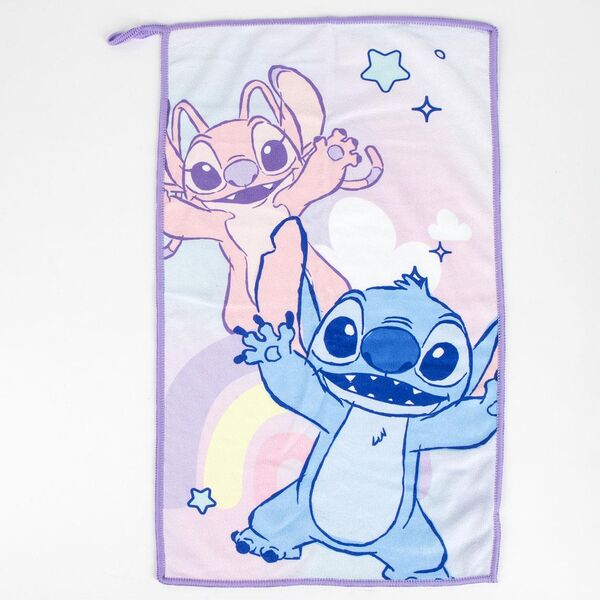 Image de la trousse Stitch CERDÁ posée sur une surface blanche mettant en valeur ses dimensions