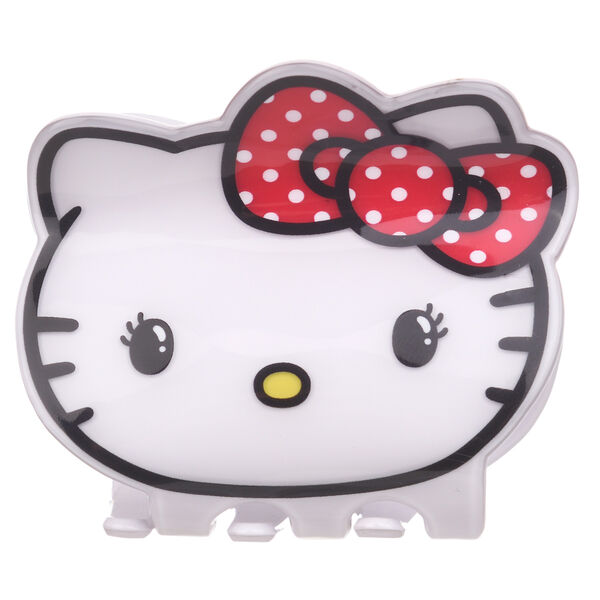 Barrette cheveux premium Hello Kitty TAKE CARE vue de face avec design coloré et détails soignés