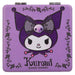 Miroir de poche Hello Kitty Kuromi fermé avec design coloré sur fond blanc