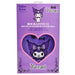 Détail du tissu doux et motifs Hello Kitty Kuromi sur la bouillotte TAKE CARE