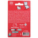 Miroir de poche Hello Kitty TAKE CARE ouvert posé sur une surface blanche
