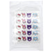 Présentation des différents motifs de patches Hello Kitty & Friends inclus dans le set TAKE CARE