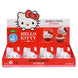 Ensemble des quatre images du baume à lèvres Hello Kitty TAKE CARE sous différents angles