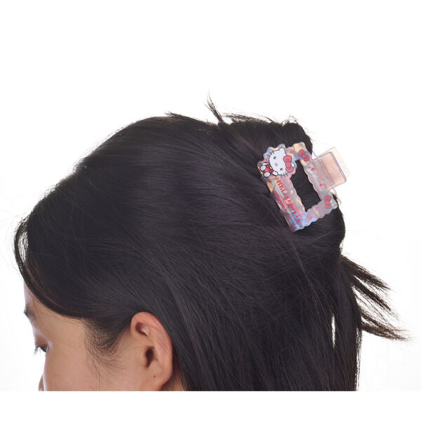 Packaging de la barrette premium Hello Kitty TAKE CARE avec logo et informations produit