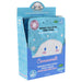 Femme souriante utilisant le masque facial Hello Kitty Cinnamoroll pour un soin detox