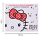 Palette Hello Kitty 4 couleurs avec accessoires de maquillage assortis