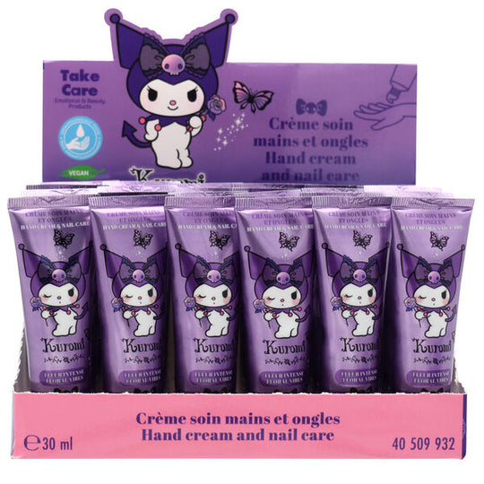 Packaging coloré et mignon de la crème mains Hello Kitty Kuromi TAKE CARE