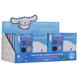 Palette Hello Kitty Cinnamoroll ouverte avec miroir intégré et pinceau inclus