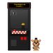 Figurine Bitty POP Arcade Freddy de Five Nights at Freddy's dans son boîtier acrylique rigide, vue de face