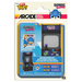 Figurine Bitty POP Sonic the Hedgehog Arcade de FUNKO dans son boîtier acrylique transparent, vue de face