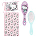Trousse de toilette Hello Kitty CERDÁ vue de face, montrant le design adorable du personnage et la fermeture éclair pratique.