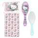 Trousse de toilette Hello Kitty CERDÁ vue de face, montrant le design adorable du personnage et la fermeture éclair pratique.
