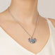 Vue latérale du collier Stitch signé PEERS HARDY mettant en valeur la chaîne délicate