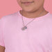 Vue d'ensemble du collier PEERS HARDY Disney Stitch avec ses trois images sous différents angles