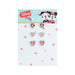 Vue rapprochée des boucles d'oreilles Disney Mickey Noël montrant les détails festifs et couleurs vives