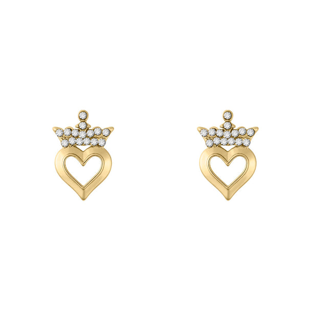 Plateau bijoux doré avec inscription Dream Do Come True et motif couronne emblématique PEERS HARDY