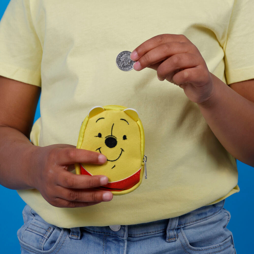 Porte-clés sac à dos miniature Winnie l'Ourson avec anneau homard pour attacher les clés