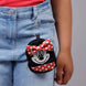 Porte-clés mini sac à dos Minnie Mouse avec anneau mousqueton en métal robuste