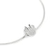 Détail du charm Minnie Mouse en pierre cubic zirconia sur bracelet argenté PEERS HARDY