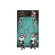 Set complet de deux porte-clés argentés avec pendentifs Jack Skellington et BFF, marque PEERS HARDY