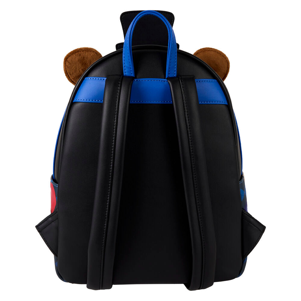 Image du compartiment principal spacieux du sac à dos Freddy, idéal pour ranger livres et accessoires.