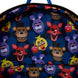 Sac à dos Freddy posé sur une surface neutre, mettant en valeur son design inspiré du jeu Five Nights at Freddy's.