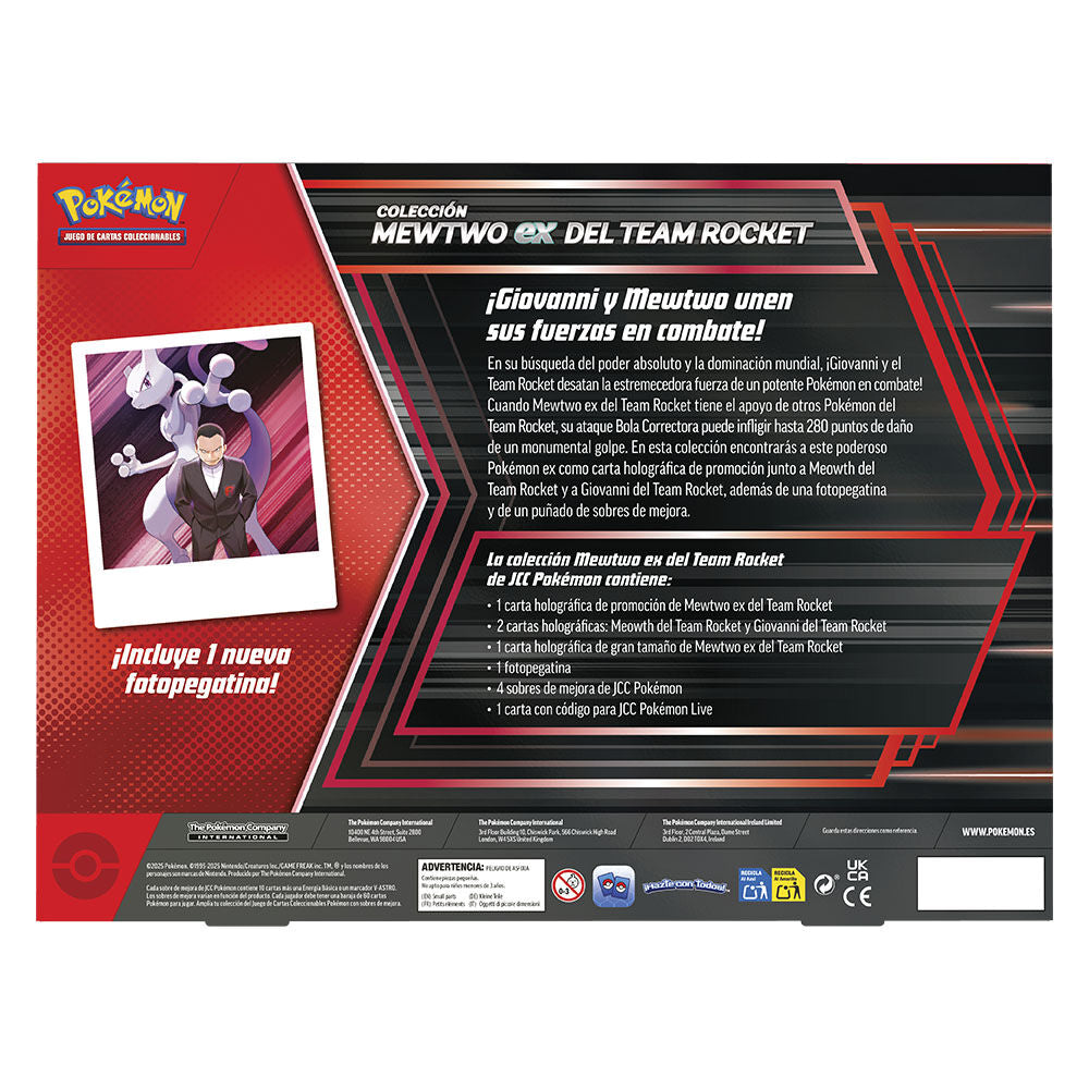Carte XL et carte code pour le jeu Pokémon Live incluses dans le set blister