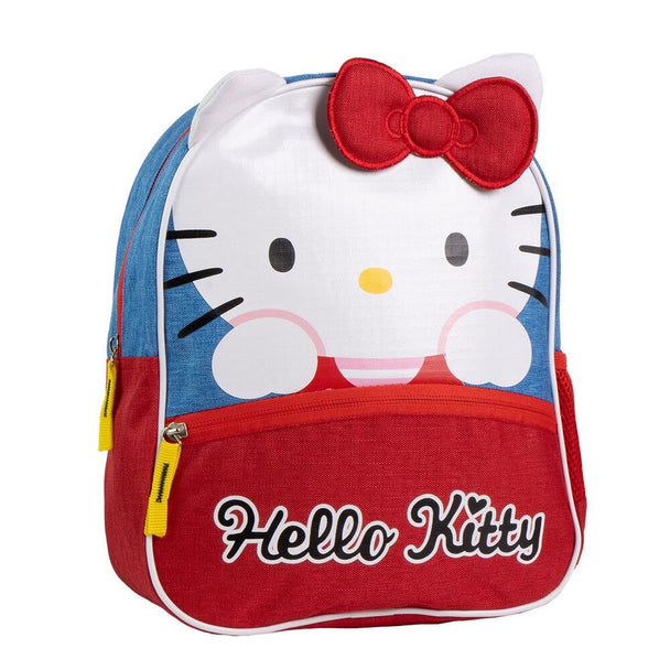 Sac à dos Hello Kitty CERDÁ 30cm en polyester rose avec motifs colorés pour enfants