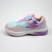Détail des matériaux PU, polyester et PVC des chaussures Disney Minnie Lights Sports CERDÁ