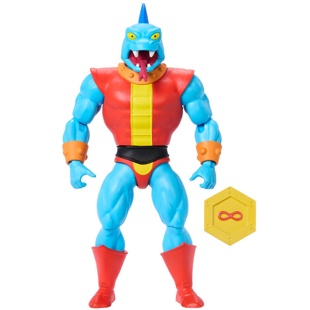 Figurine Fang Man de la série Masters of the Universe Origins par MATTEL avec packaging visible.